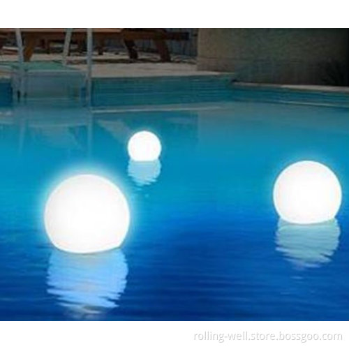 Rechargeable Glowing LED Swimming Pool Ball Light